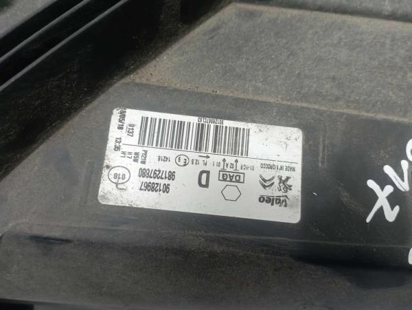 PHARE DROIT CITROEN C4 C-ELYSEE - Vue 3